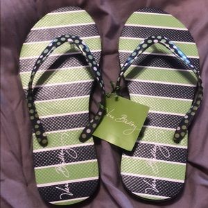 Vera bradley Flip flops